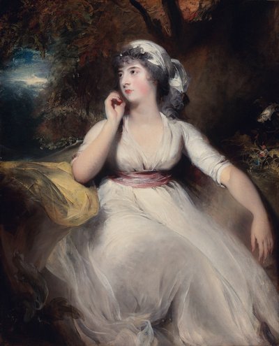 セリーナ・ペックウェル、後に夫人ジョージ大王（1775-1845） 作： Thomas Lawrence